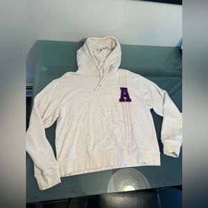 Adidas cropped A hoddie